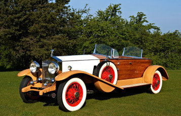 обоя rolls-royce phantom ii boattail tourer 1932, автомобили, классика, 1932, tourer, boattail, ii, phantom, rolls-royce