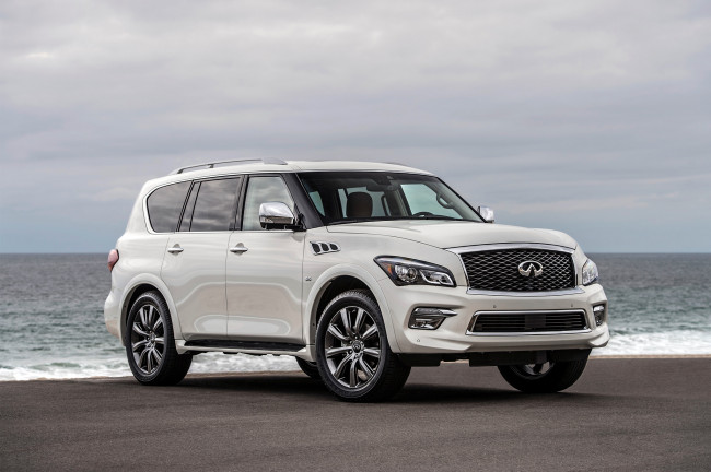 Обои картинки фото infiniti qx80 signature edition 2017, автомобили, infiniti, 2017, qx80, signature, edition