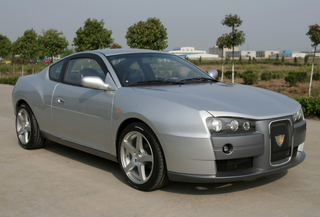 Обои картинки фото geely coupe concept 2007, автомобили, geely, coupe, 2007, concept