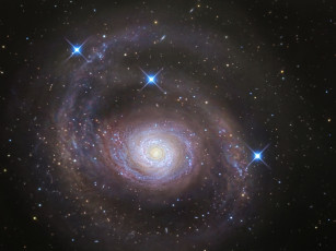 Картинка m94 космос галактики туманности