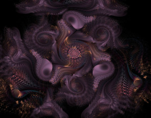 Картинка 3д графика fractal фракталы узор фон фрактал