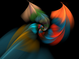 Картинка 3д графика fractal фракталы фон узор фрактал