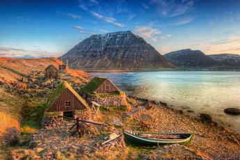 Картинка isafjordur iceland природа пейзажи
