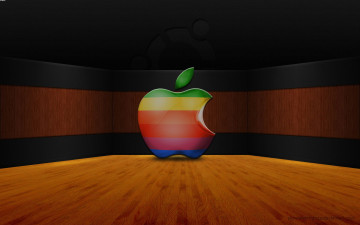 Картинка компьютеры apple логотип аpple яблоко узор