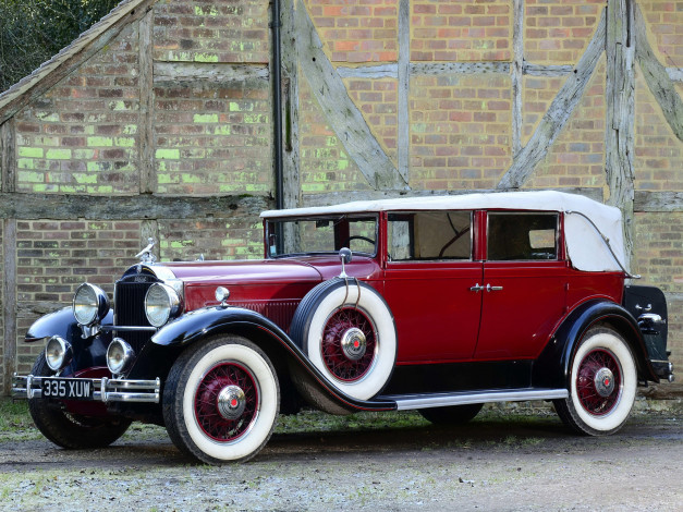 Обои картинки фото 1931 packard standard eight, автомобили, packard, ретро, красный
