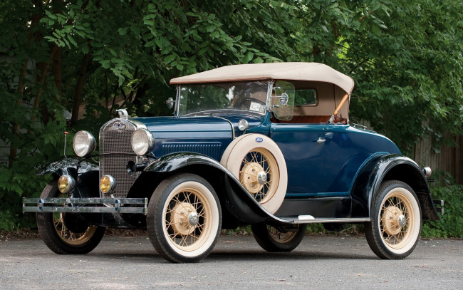 Обои картинки фото ford model a roadster, автомобили, классика, легковые, сша, ford, motor, company, коммерческие