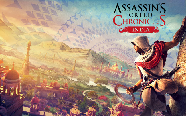 Обои картинки фото assassin`s creed chronicles,  india, видео игры, assassin's, creed, chronicles, боевик, action, india