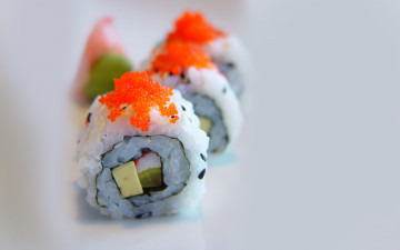 Картинка еда рыба +морепродукты +суши +роллы икра роллы