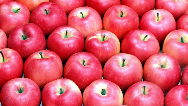 Обои картинки фото еда, Яблоки, розовые, яблоки
