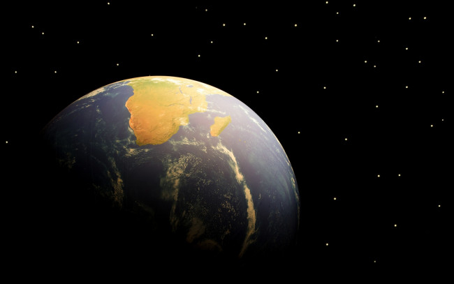 Обои картинки фото космос, земля, планета, звезды, мадагаскар, африка