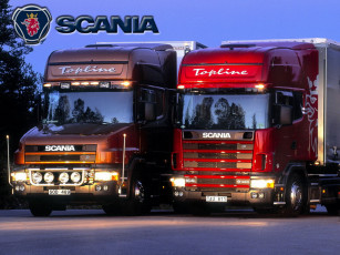 Картинка автомобили scania