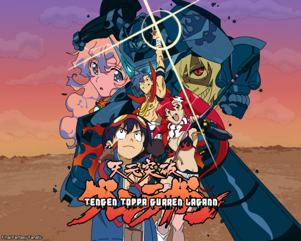 Обои аниме Tengen Toppa Gurren Lagann Yoko Littner Nia Teppelin 