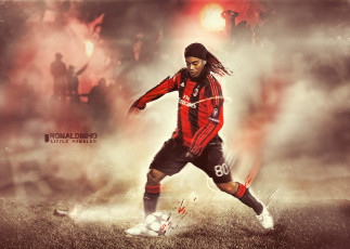 Картинка спорт футбол бразилец милан роналдиню