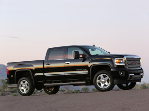 Картинка автомобили gm-gmc 2014г cab crew темный 2500 denali sierra gmc hd