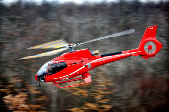 Картинка авиация вертолёты транспортный airbus helicopters легкий ec130 одномоторный eurocopter
