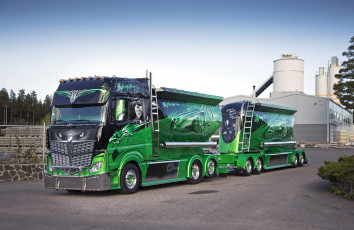 Картинка mercedes+actros+2551l автомобили mercedes+trucks грузовик