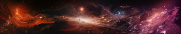 Картинка космос арт галактика туманность