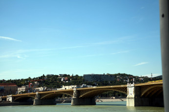 обоя города, будапешт , венгрия, река, мост