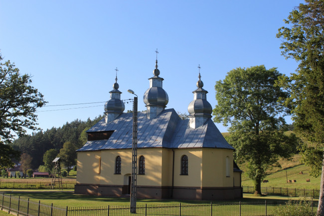 Обои картинки фото church, podkarpackie province, poland, города, - католические соборы,  костелы,  аббатства, podkarpackie, province