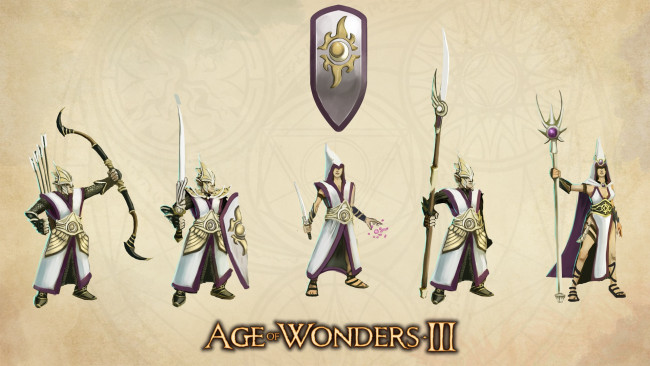 Обои картинки фото видео игры, age of wonders iii, персонажи, оружие