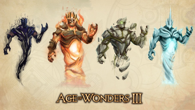 Обои картинки фото видео игры, age of wonders iii, стихии, элементали