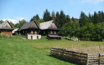 Картинка разное сооружения постройки дома трава