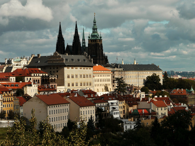 Обои картинки фото города, прага, Чехия, prague