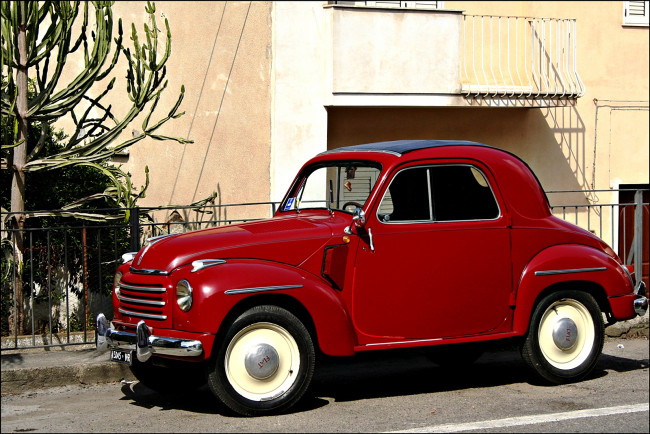 Обои картинки фото автомобили, классика, 1949, fiat