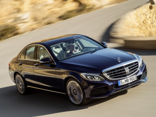 Картинка автомобили mercedes-benz bluetec line hybrid exclusive c 300 w205 2014