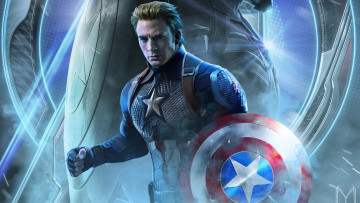 Картинка avengers +endgame+ 2019 кино+фильмы сaptain america мстители финал постер фантастика боевик steve rogers крис эванс