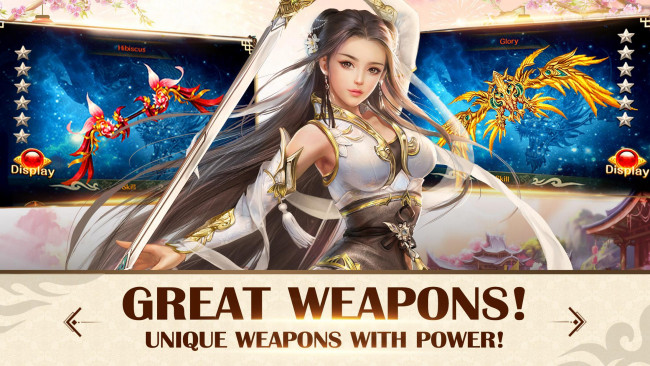Обои картинки фото видео игры, myth of sword, девушка, меч, крылья