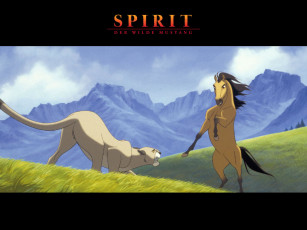 Картинка мультфильмы spirit stallion of the cimarron