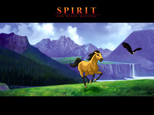 обоя мультфильмы, spirit, stallion, of, the, cimarron