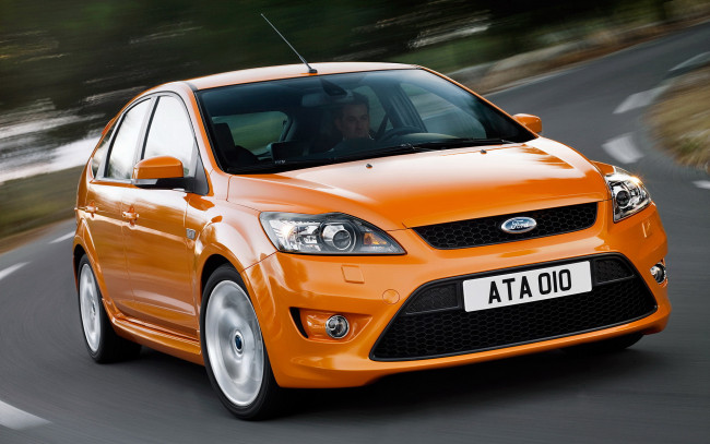 Обои картинки фото ford, focus, st, door, автомобили