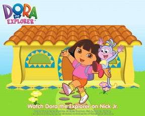 обоя даша, следопыт, мультфильмы, dora, the, explorer