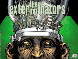 Картинка exterminators рисованные комиксы