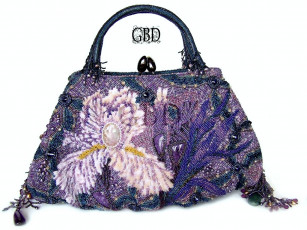 Картинка гузель бакеева разное сумки кошельки зонты сумка ирис фиолетовый