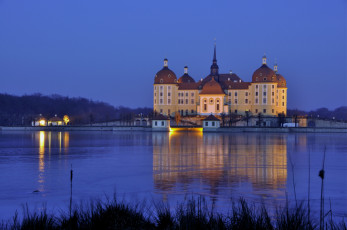 Картинка замок морицбург саксония германия города дворцы замки крепости moritzburg saxony germany