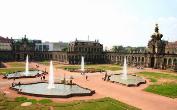 Картинка города дрезден германия zwinger palace