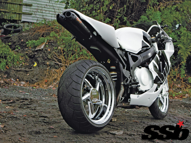 Обои картинки фото мотоциклы, honda, cbr900rr