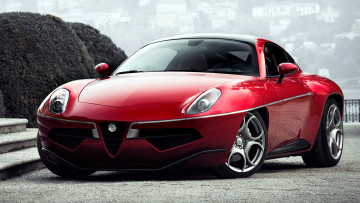 Картинка alfa romeo disco volante автомобили fiat group италия