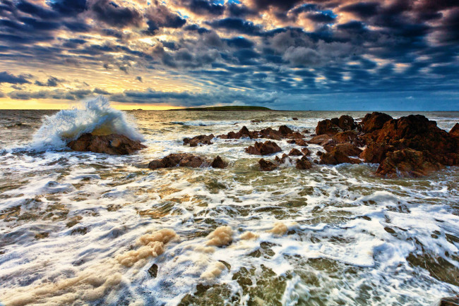 Обои картинки фото природа, моря, океаны, море, камни