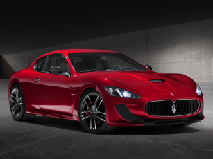 Картинка автомобили maserati granturismo mc stradale centennial edition 2014 красный