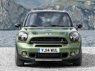 Картинка автомобили mini all4 countryman sd cooper r60 2014 зеленый