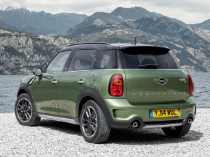 Картинка автомобили mini cooper зеленый sd countryman all4 r60 2014