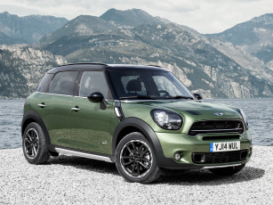 Картинка автомобили mini sd countryman зеленый cooper 2014 r60 all4