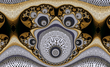 Картинка 3д+графика fractal+ фракталы цвет фон узор