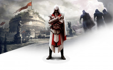 Картинка assassin`s+creed +brotherhood видео+игры ассасин