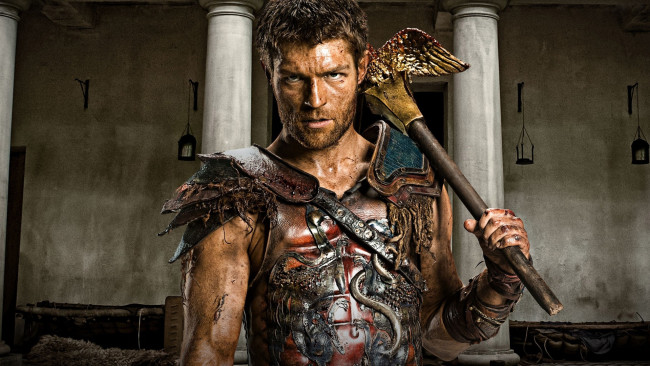 Обои картинки фото кино фильмы, spartacus,  blood and sand, liam, mcintyre