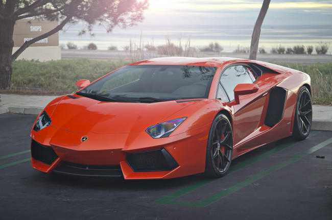 Обои картинки фото lamborghini aventador, автомобили, lamborghini, италия, суперкар